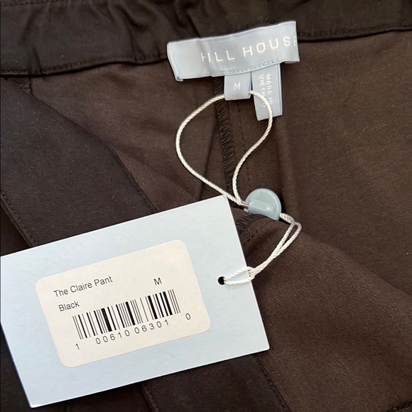 Hill House Midnight Black Claire Trousers - Picture 2 of 11